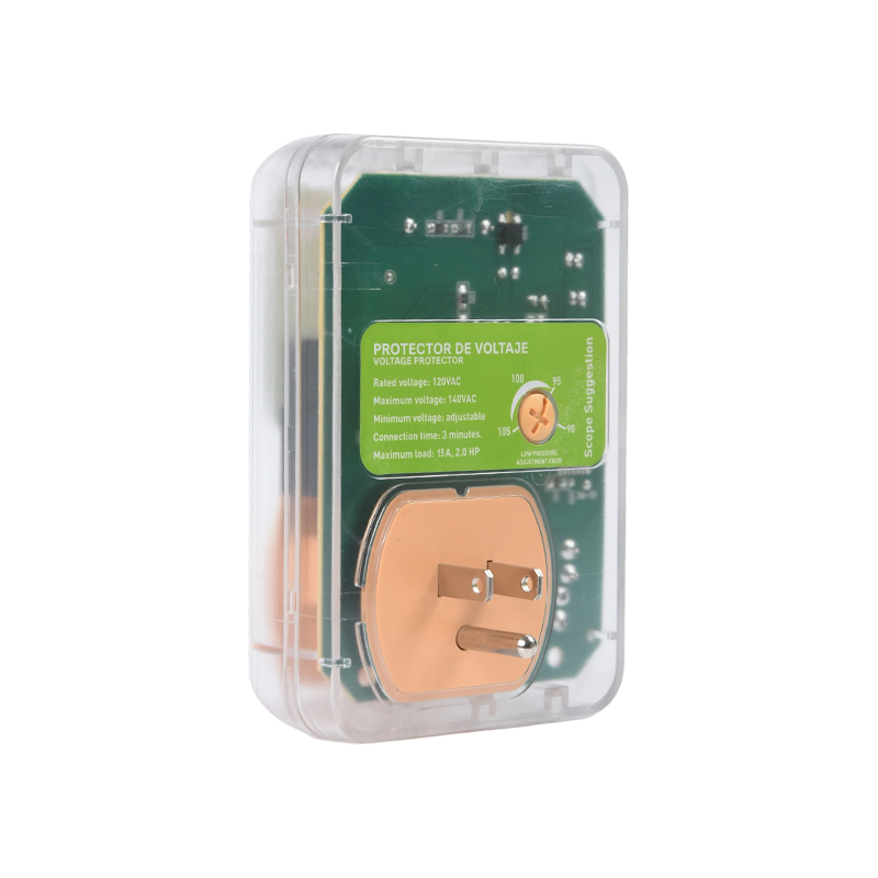 HWTB-V001-US 110V 15A justerbar spenningsbeskytter for klimaanlegg