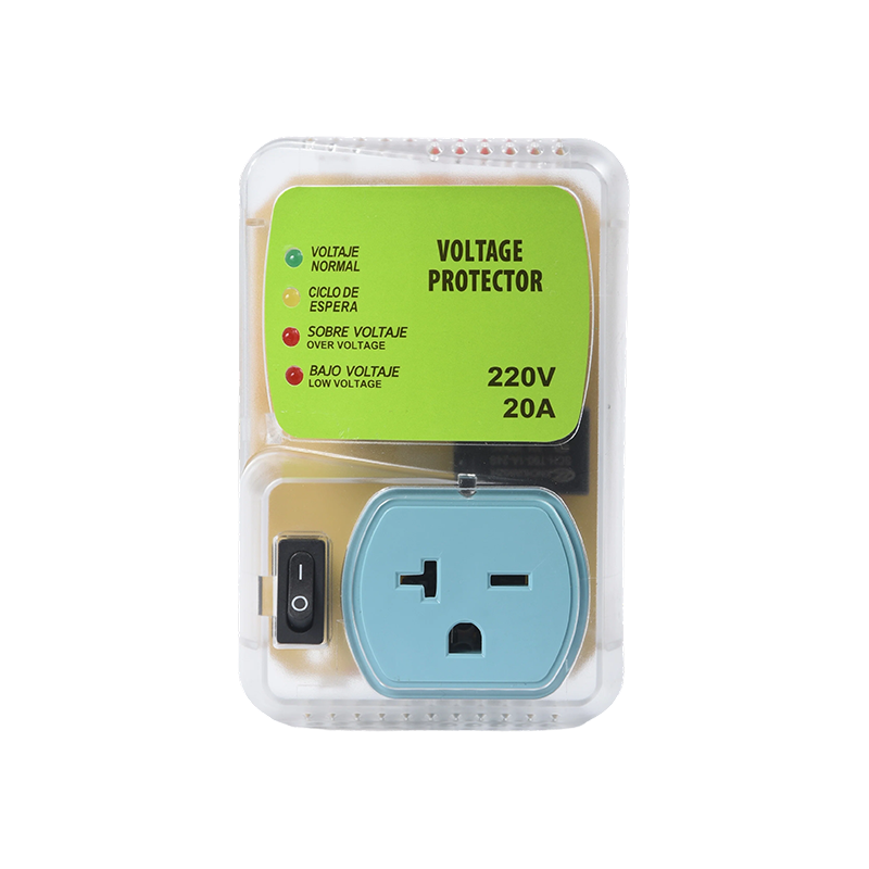HWTB-V002+CE 220V 15A Justerbar automatisk spenningsbeskytter for klimaanlegg
